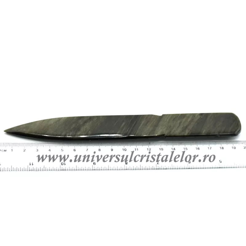 Obsidian auriu cutit