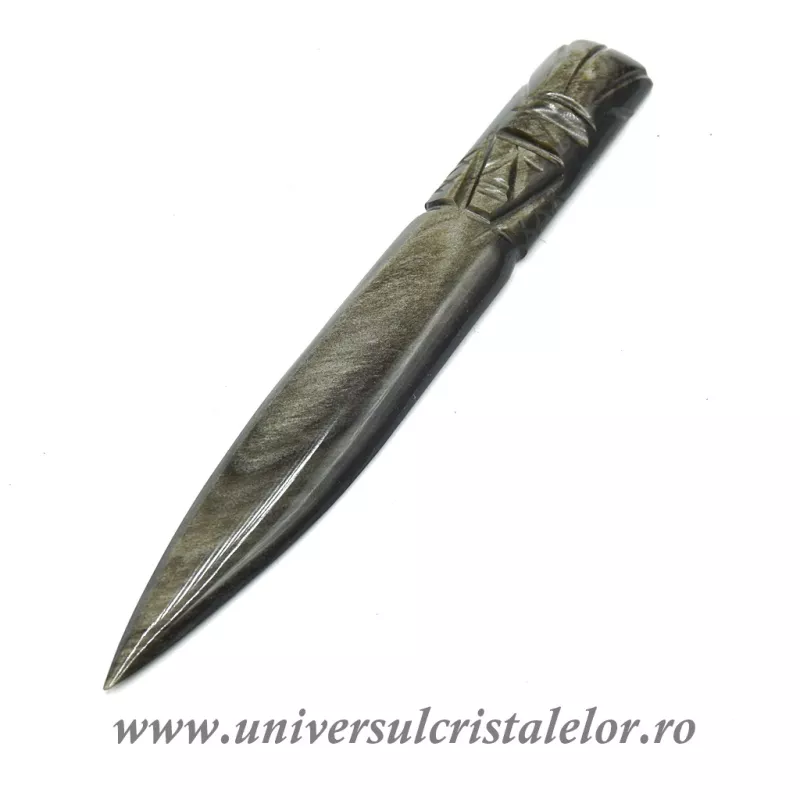 Obsidian auriu cutit Obsidian auriu cutit