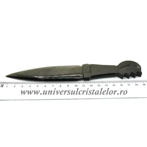 Obsidian auriu cutit m03