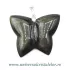 Pandantiv obsidian auriu fluture
