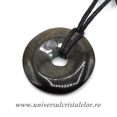 Obsidian auriu piatra pi