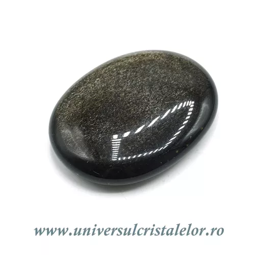 Obsidian auriu polisat Obsidian auriu polisat