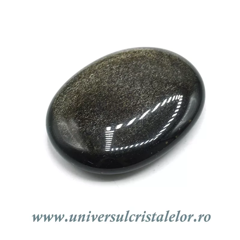 Obsidian auriu polisat Obsidian auriu polisat