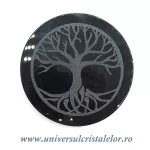 Obsidian auriu suport pomul vietii Obsidian auriu suport pomul vietii
