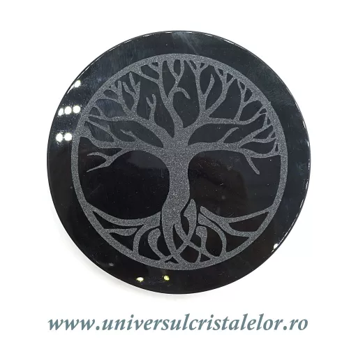Obsidian auriu suport pomul vietii Obsidian auriu suport pomul vietii