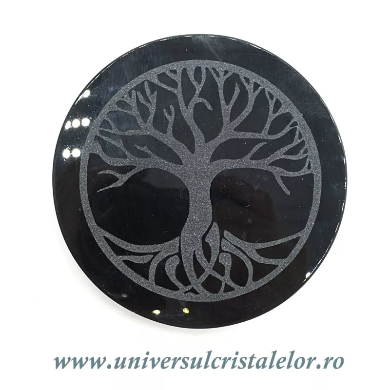 Obsidian auriu suport pomul vietii Obsidian auriu suport pomul vietii