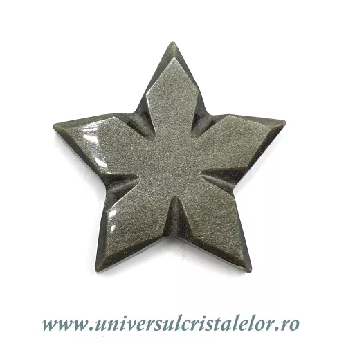 Stea obsidian auriu Stea obsidian auriu