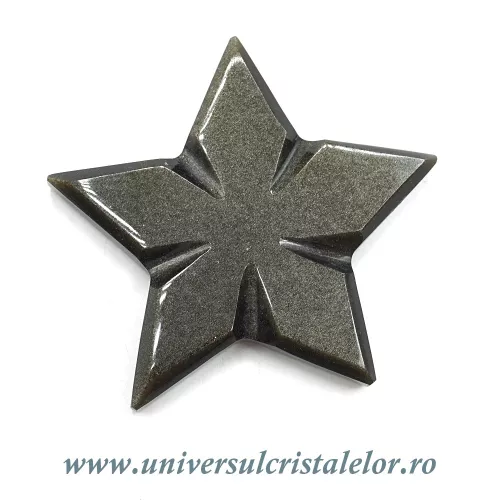 Stea obsidian auriu Stea obsidian auriu