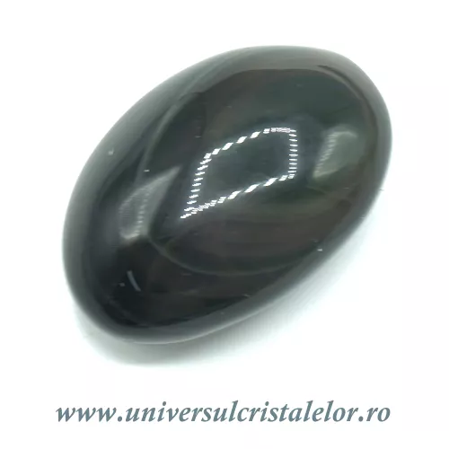Obsidian curcubeu polisat Obsidian curcubeu polisat