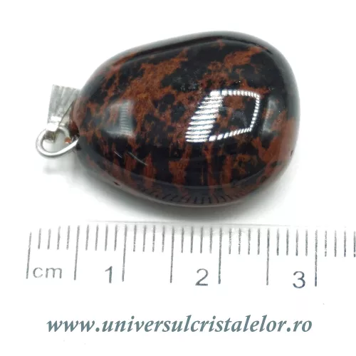 Pandantiv obsidian mahon