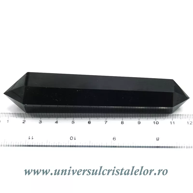 Bagheta dublu varf obsidian negru Bagheta dublu varf obsidian negru