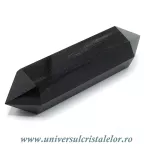Bagheta dublu varf obsidian negru Bagheta dublu varf obsidian negru