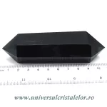 Bagheta dublu varf obsidian negru Bagheta dublu varf obsidian negru