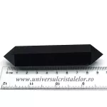 Bagheta dublu varf obsidian negru Bagheta dublu varf obsidian negru