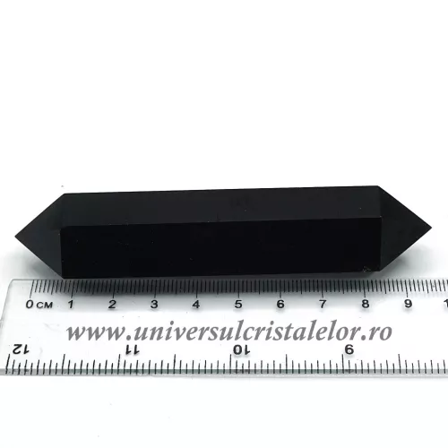 Bagheta dublu varf obsidian negru Bagheta dublu varf obsidian negru