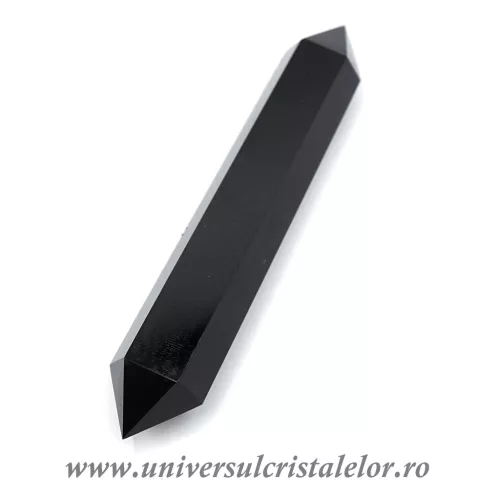 Bagheta dublu varf obsidian negru m04