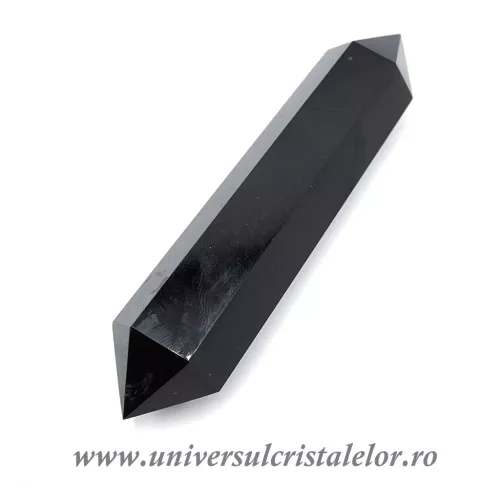 Bagheta dublu varf obsidian negru m03