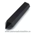 Bagheta dublu varf obsidian negru Bagheta dublu varf obsidian negru