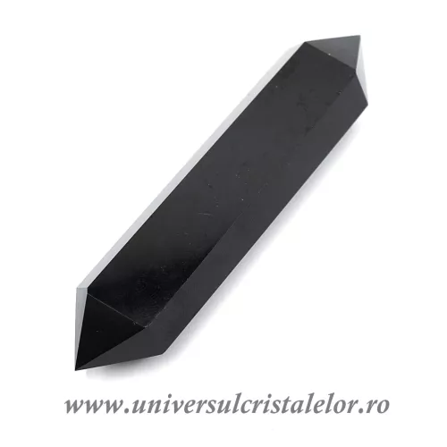Bagheta dublu varf obsidian negru m02