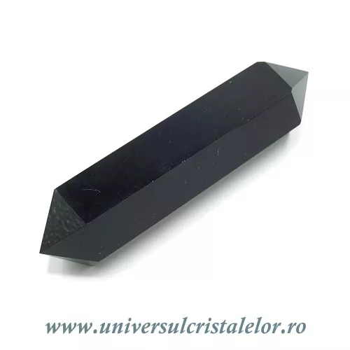 Bagheta dublu varf obsidian negru Bagheta dublu varf obsidian negru