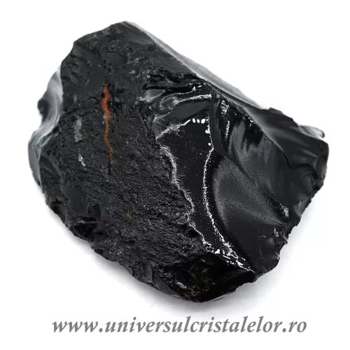 Obsidian negru brut m01
