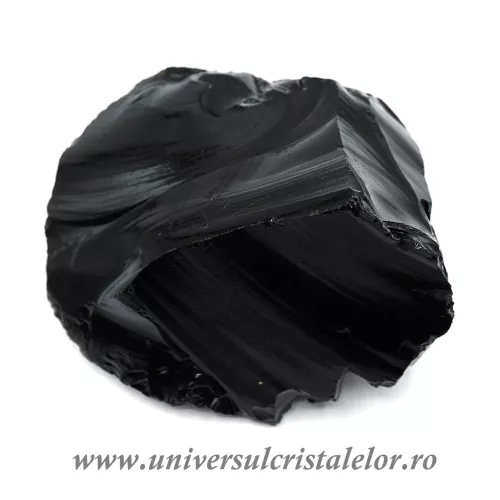 Obsidian negru brut m03