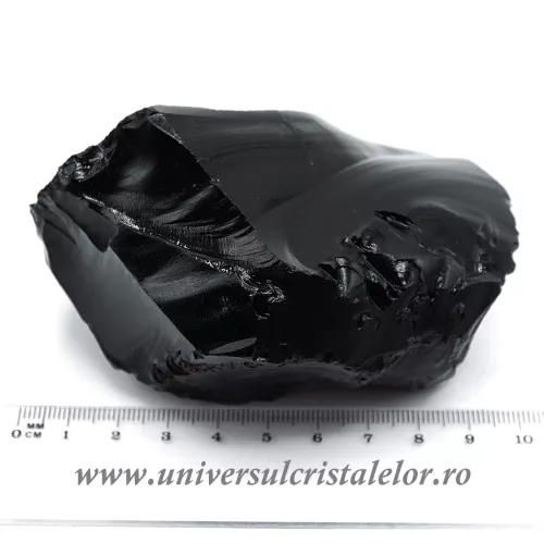Obsidian negru brut m03