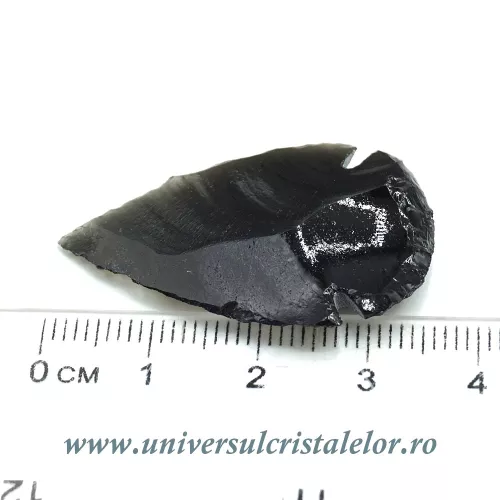 Obsidian sageata 3,5 cm Obsidian sageata 3,5 cm