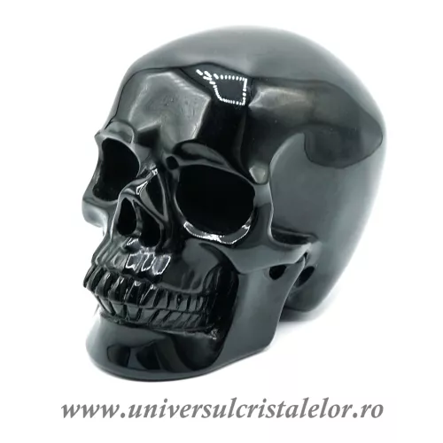 Craniu obsidian negru m1 Craniu obsidian negru m1