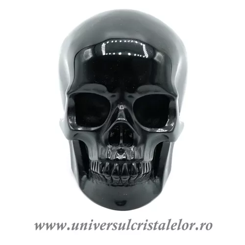 Craniu obsidian negru m1 Craniu obsidian negru m1