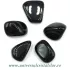 Obsidian negru piatra rulata 