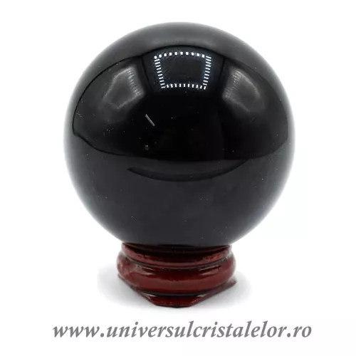 Sfera obsidian negru m7