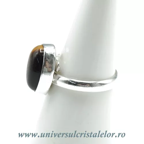 Inel ochi de tigru oval reglabil m2 Inel ochi de tigru oval reglabil m2