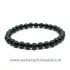 Bratara onix negru rotund - 6 mm