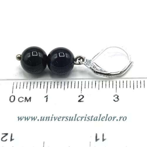 Cercei onix rotund-8mm m02 Cercei onix rotund-8mm m02