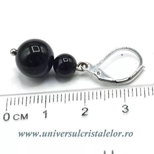 Cercei onix rotund-10mm m03 Cercei onix rotund-10mm m03