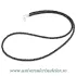 Colier onix negru rotund fatetat - 2,3 mm