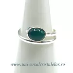 Inel onix verde oval reglabil Inel onix verde oval reglabil