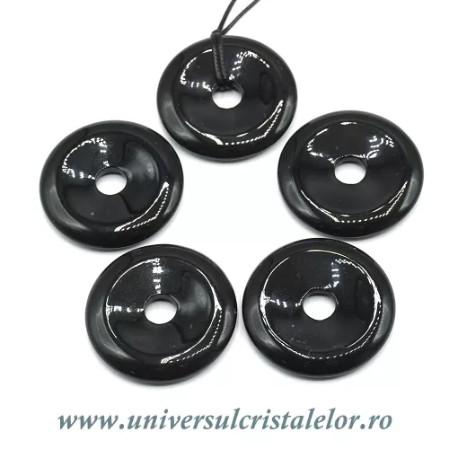 Piatra Pi onix negru -4cm Piatra Pi onix negru -4cm