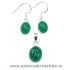 Set onix verde oval