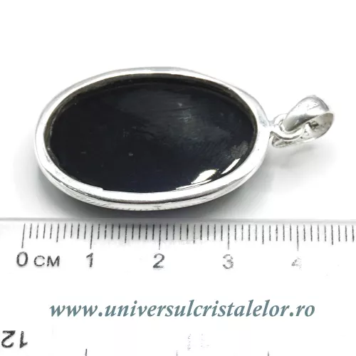 Pandantiv onix negru unicat m01 Pandantiv onix negru unicat m01