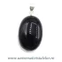 Pandantiv onix negru unicat m02