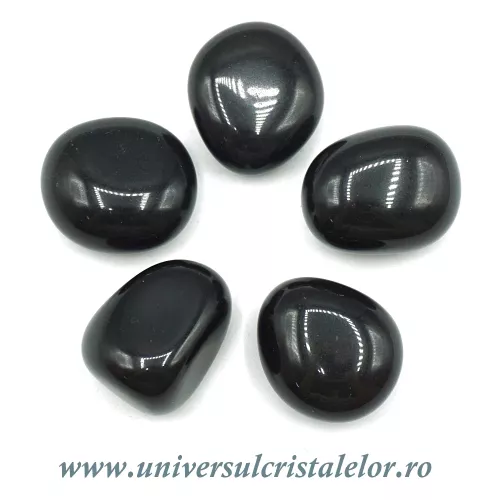 Onix negru piatra rulata Onix negru piatra rulata