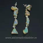 Cercei opal de foc unicat m04 Cercei opal de foc unicat m04