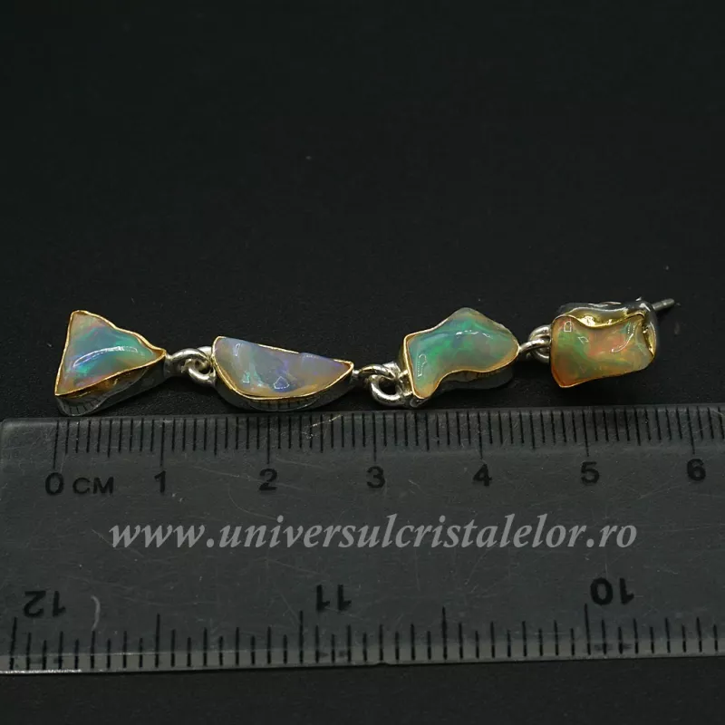 Cercei opal de foc unicat m04 Cercei opal de foc unicat m04