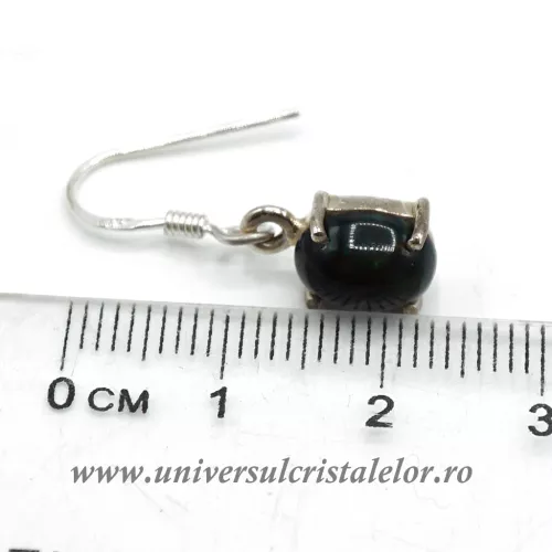 Cercei opal de foc unicat m02