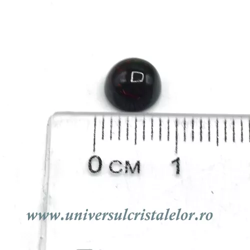 Opal negru Etiopia cabochon m02 Opal negru Etiopia cabochon m02