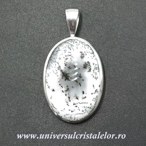 Pandantiv opal dendritic ( merlinit ) unicat m03 Pandantiv opal dendritic ( merlinit ) unicat m03