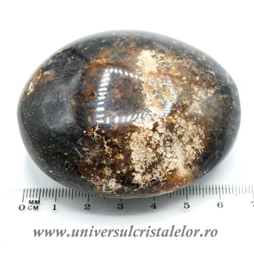 Opal negru (cappuccino) polisat