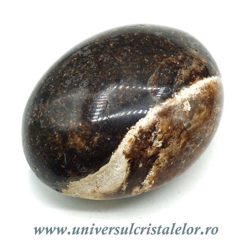 Opal negru (cappuccino) polisat